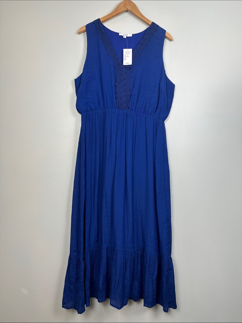 169. NWT blue dress Cleo